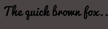Image with Font Color 00AD8B and Background Color 4A4444