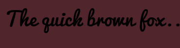 Image with Font Color 2F2F2F and Background Color 51252C