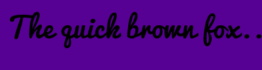 Image with Font Color 6700A6 and Background Color 570194