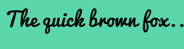Image with Font Color 4C55A6 and Background Color 5AD6AB