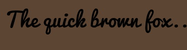 Image with Font Color FFFFFF and Background Color 5C4532