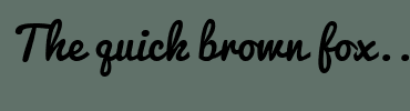 Image with Font Color FFFFFF and Background Color 607169