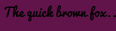 Image with Font Color 6D7717 and Background Color 61144A