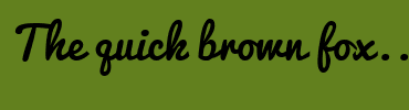 Image with Font Color 00A7C2 and Background Color 62801E