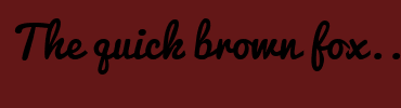 Image with Font Color FCE2D7 and Background Color 631717