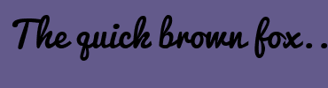 Image with Font Color F6EB92 and Background Color 635A8B