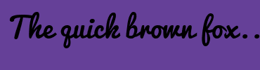 Image with Font Color AC8ED9 and Background Color 654098