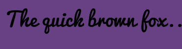 Image with Font Color B6B6B6 and Background Color 674183
