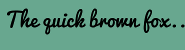 Image with Font Color D79A7E and Background Color 68A78F
