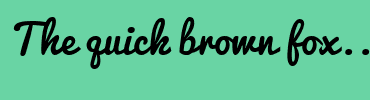 Image with Font Color B6B6B6 and Background Color 69D4A4