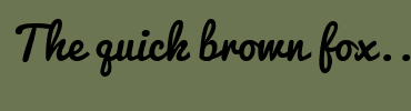 Image with Font Color 524D4A and Background Color 6B7552