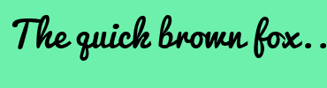 Image with Font Color F46174 and Background Color 6DF0AB