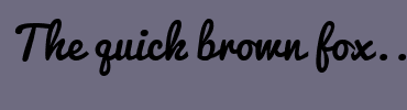 Image with Font Color FFFFFF and Background Color 6E6B80