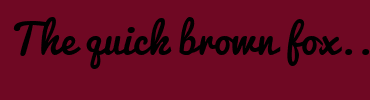 Image with Font Color FFFFFF and Background Color 6F0823