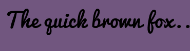 Image with Font Color BBB0BE and Background Color 71567F