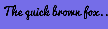 Image with Font Color F2A57B and Background Color 756DE8