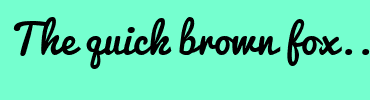 Image with Font Color C47331 and Background Color 75FFCF