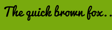 Image with Font Color FFFFFF and Background Color 78AA0D