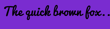 Image with Font Color 2ADE39 and Background Color 7A2CD0