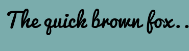 Image with Font Color 76689A and Background Color 7AACAC