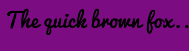 Image with Font Color F817FF and Background Color 7C0C82