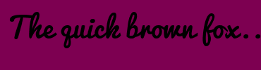 Image with Font Color CBD4F5 and Background Color 7D0051