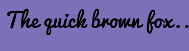 Image with Font Color B870AB and Background Color 7D70B8