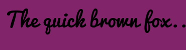 Image with Font Color A10000 and Background Color 81246A
