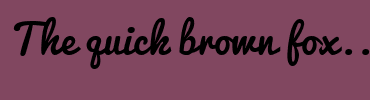 Image with Font Color F69560 and Background Color 814760