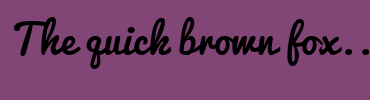 Image with Font Color EA561E and Background Color 824676