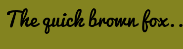 Image with Font Color 7A4012 and Background Color 83831F