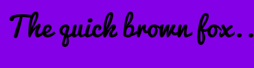 Image with Font Color FF00B6 and Background Color 8400E6
