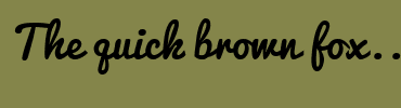 Image with Font Color C6C78C and Background Color 84854A
