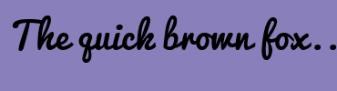 Image with Font Color 3498DB and Background Color 897FBA