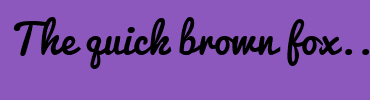 Image with Font Color 50B358 and Background Color 8C58BD