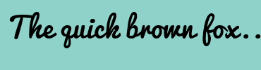 Image with Font Color FFB85F and Background Color 8ED2C9
