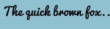 Image with Font Color 5B3210 and Background Color 90C0CF