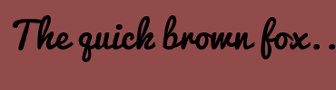 Image with Font Color B1356F and Background Color 914B4A