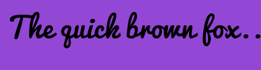 Image with Font Color FFFFFF and Background Color 9248D5