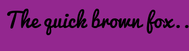 Image with Font Color 006837 and Background Color 93278F