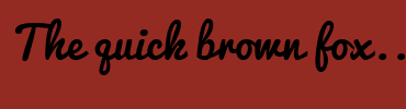 Image with Font Color 3D2B1F and Background Color 942B22