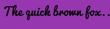 Image with Font Color 611375 and Background Color 9737AF