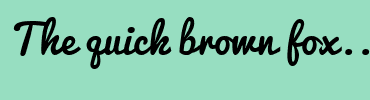 Image with Font Color 769393 and Background Color 97DEC1