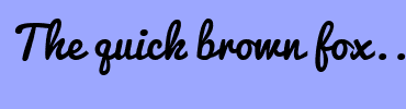 Image with Font Color FFE100 and Background Color 9CA7FF
