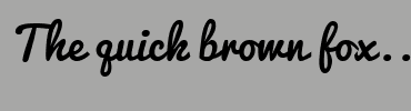 Image with Font Color FFFFFF and Background Color A7A7A6