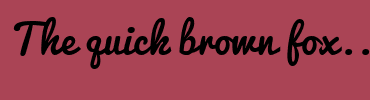 Image with Font Color FFFFFF and Background Color AA4455