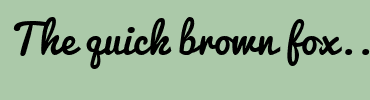 Image with Font Color 97DEC1 and Background Color ABC9A9