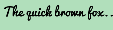 Image with Font Color 563D7C and Background Color B1DFBB