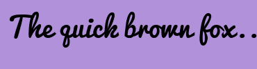 Image with Font Color 09BDDE and Background Color B291DB