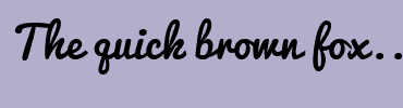 Image with Font Color FFFFFF and Background Color B2AFCD